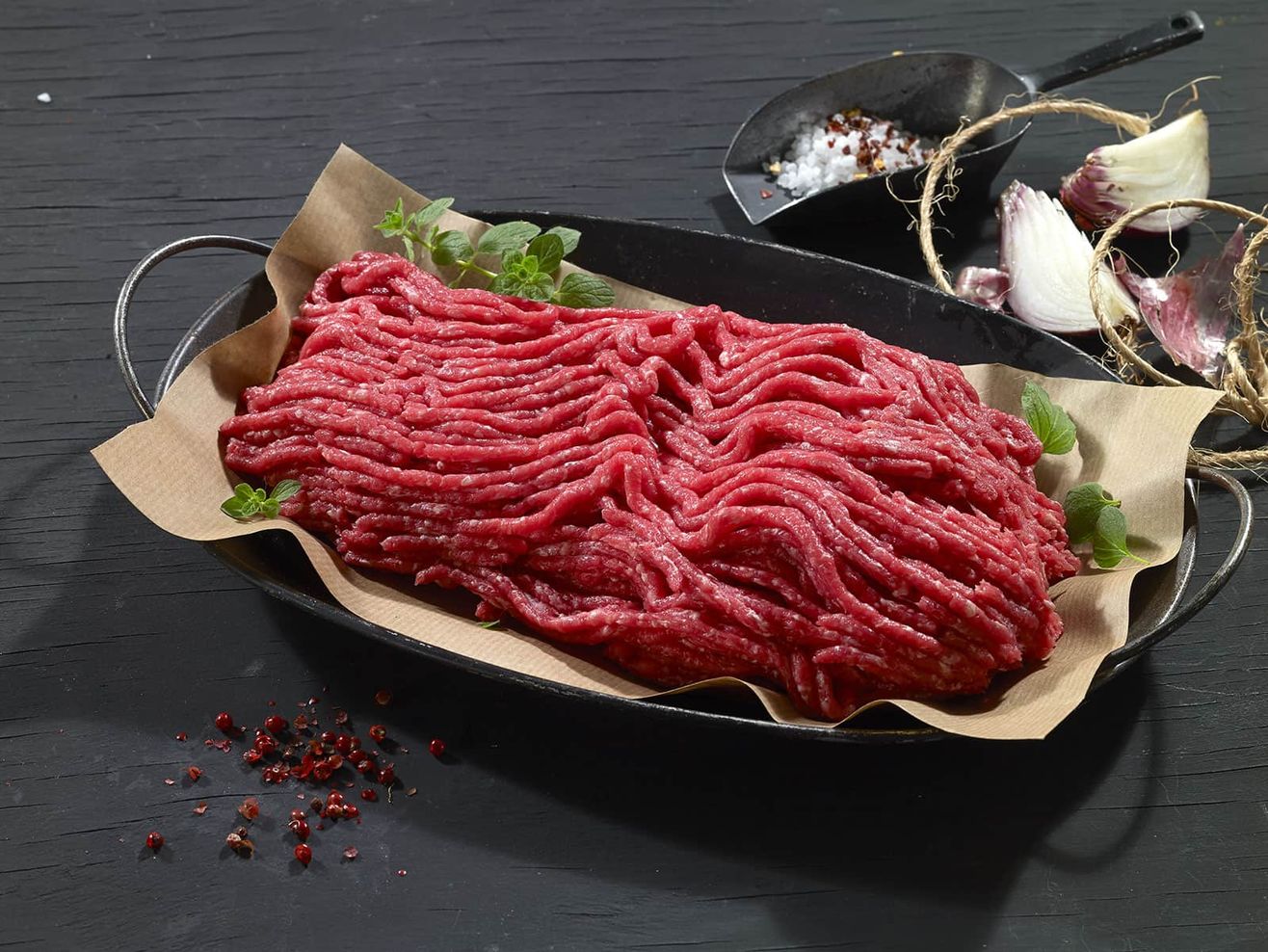 Minced beef